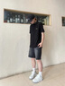 CABBEEN【商場同款】卡賓男鞋百搭韓版運(yùn)動休閑鞋男時(shí)尚皮面鞋子男士板鞋 米白 41 曬單實(shí)拍圖