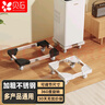 貝石 空氣凈化器底座 家用多功能移動(dòng)置物架加濕器抽濕機飲水機移動(dòng)托架 白色小號 曬單實(shí)拍圖