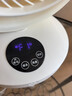 先科電風(fēng)扇家用臺式空氣循環(huán)扇桌面風(fēng)扇制冷靜音學(xué)生宿舍辦公室小型搖頭 米白色遙控款（左右搖頭）8019R 曬單實(shí)拍圖