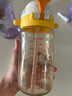 如山兒童PPSU水杯寶寶雙直飲吸管杯嬰幼兒家用外出便攜防摔學(xué)飲杯 曬單實拍圖