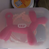 愛咔威（IKV）氣球狗牙膠嬰兒咬膠寶寶出牙期小月齡口欲期玩具防吃手牙咬膠安撫 牙膠+防掉鏈-紅 曬單實(shí)拍圖