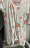 婧麒（JOYNCLEON）嬰兒衣服夏裝寶寶對開連體衣夏季薄款長袖空調(diào)服純棉哈衣兩件裝 愛心草莓+牛油果 73cm 曬單實(shí)拍圖