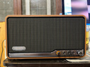 漫步者（EDIFIER）S300 高品質(zhì)復(fù)古藍(lán)牙音箱 HiFi級一體式大功率音響 居家音響 桌面音響 暖棕咖 曬單實(shí)拍圖