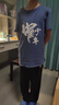 真維斯男童套裝夏季兒童寬松t恤短袖中大童涼感防蚊褲女童夏裝國(guó)潮衣服 曬單實(shí)拍圖