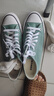 匡威（Converse）官方 All Star春上新男女運動低幫帆布鞋豆沙綠綠色A06567C A06567C 42 曬單實拍圖
