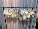 babylove新生兒包屁衣春季純棉打底三角哈衣爬服初生兒寶寶睡衣嬰兒衣服 曬單實(shí)拍圖