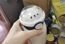 幾物森林 兒童保溫杯大容量男女兒童水杯316不銹鋼底保冷大肚杯 藍色500ml 曬單實拍圖
