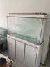 森森（SUNSUN）大型魚缸底過濾水族箱客廳家用落地玻璃生態(tài)金魚缸 超白款升級(jí)底濾 1.2米長35cm寬（黑白可選） 曬單實(shí)拍圖