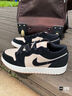 耐克Nike女鞋Air Jordan 1 AJ1黑白熊貓低幫復古板鞋籃球鞋 DC0774-003 41 曬單實(shí)拍圖