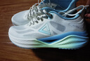 匹克態(tài)極男鞋飛羽006體測訓練鞋男緩震耐磨透氣跑步鞋女運動(dòng)鞋 乳白/淺蘭-男 42 曬單實(shí)拍圖