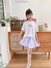 NICKYBABY女童運(yùn)動(dòng)速干衣套裝2025新款夏季跑步羽毛球訓(xùn)練服兒童休閑網(wǎng)球服 18837紫色+18410紫色【套裝】 130 cm 曬單實(shí)拍圖