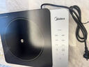 美的（Midea）電磁爐電陶爐圍爐煮茶勻火加熱2200W雙環(huán)大功率燒水炒菜煮小米粥低輻射定時火鍋爐國家補貼HW22E01 曬單實拍圖