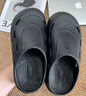 adidas 波波涼鞋 OZWAVE CLOG穩(wěn)定緩震回彈厚底老爹拖鞋阿迪達斯   黑色(推薦選大一碼)   42 曬單實拍圖