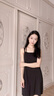簡(jiǎn)云薄款莫代爾吊帶睡裙女性感睡衣中長(cháng)款家居服裙子內搭舒適背心四季 曬單實(shí)拍圖