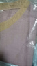 啄木鳥復(fù)古棉麻襯衫女棉麻襯衣夏季新款寬松顯瘦上衣氣質(zhì)亞麻小衫大碼薄 紫咖色 2XL 建議130-145斤 曬單實(shí)拍圖