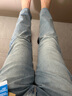 Levi's李維斯25年春夏新款男士美式復(fù)古541寬松錐形淺色牛仔褲 淺藍色 30 (32) 曬單實拍圖