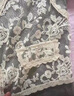 羅蒙（ROMON）時尚假兩件蕾絲拼接正肩短袖t恤女寬松胖MM夏季韓系氣質顯瘦上衣 灰色 L 建議100-118斤 曬單實拍圖
