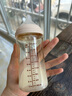 babycarePPSU奶瓶 歪頭仿母乳新生兒超濾玻璃奶瓶防脹氣 0-12月+ 超濾 雙嘴 PPSU 240ml M+L嘴 曬單實(shí)拍圖