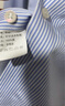 杉杉【DP免燙100支】長(cháng)袖襯衫男四季款商務(wù)休閑上衣抗皺易打理襯衣男 藍紫色-條紋 L 175/96A(41) 曬單實(shí)拍圖