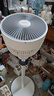 大宇大宇空氣循環(huán)扇遙控電風(fēng)扇落地家用搖頭電扇渦輪換氣扇循環(huán)對(duì)流風(fēng)扇落地扇臺(tái)地兩用 XF16白色八字搖頭遙控款 曬單實(shí)拍圖