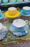 auratic【特價秒殺】永豐源 幸福和鳴 茶具套裝 6頭陶瓷禮物泡茶壺茶杯 中式茶具 6頭 曬單實拍圖