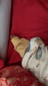 童泰（TONGTAI）寶寶內(nèi)衣套裝春秋季男童女童長(zhǎng)袖衣服家居服內(nèi)衣秋衣秋褲坑條 藍(lán)色 73 cm 曬單實(shí)拍圖