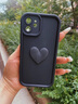 RIK SMITS適用蘋果16promax手機(jī)殼全包女生防指紋iphone15保護(hù)套防摔13/14高級感個(gè)性立體愛心2025新款禮物 酒紅色【升級版】進(jìn)口材質(zhì)+加厚硅膠防摔+親膚手感 iPhone 1 曬單實(shí)拍圖