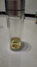雄沃馳超大玻璃杯茶杯車(chē)載男士新款全自動(dòng)開(kāi)蓋茶水分離便攜雙層水杯 主圖款 700毫升銀速開(kāi)雙層隔熱防爆加厚 曬單實(shí)拍圖