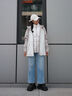波司登25年鵝絨沖鋒衣羽絨服疊變女士寬松短款戶(hù)外防風(fēng)三合一外套 曬單實(shí)拍圖