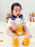 欣格電動(dòng)磁吸搖擺鴨抬頭訓(xùn)練學(xué)爬鴨聲光音樂安撫鴨磁力蒙氏早教玩具 學(xué)爬搖擺鴨【鴨媽媽+2只寶寶】 曬單實(shí)拍圖