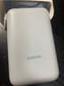小米充電寶自帶線10000毫安時mAh 口袋版 移動電源 雙向快充 口袋隨行 支持小米紅米安卓手機 小米自帶線充電寶10000mAh 口袋版 灰藍色 曬單實拍圖