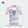 阿迪達(dá)斯 （adidas）男 足球系列 FCB A JSY 拜仁客場(chǎng)球迷版短袖 JJ2143 白色L 曬單實(shí)拍圖