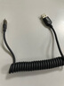 品勝（PISEN）車載carplay伸縮彈簧數(shù)據(jù)線汽車適用蘋(píng)果16小米華為typec超級(jí)快充電線Hicar奧迪iPhone15手機(jī)usb轉(zhuǎn) 【USB-A - lightning接口】1.2米 曬單實(shí)拍圖
