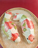 李記鴻福閏月年錦鯉花饃山東花樣面魚(yú)饅頭老人祝壽手工面食膠東花餑餑禮盒 一對(duì)白錦鯉（500g*2條） 曬單實(shí)拍圖