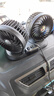 智國者車載電風(fēng)扇usb散熱24v12v大風(fēng)力強(qiáng)風(fēng)轎車大貨車專用雙頭靜音降溫 曬單實(shí)拍圖