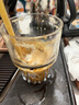 Bincoo玻璃咖啡杯冰美式日式透明水杯dirty拿鐵杯設計感咖啡杯子 曬單實拍圖