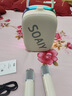 索愛（soaiy）SSK02藍牙唱歌神器K歌雙麥克風音箱一體式內置聲卡5.4藍牙智能AI小度點歌家用ktv音響套裝 油彩白 曬單實拍圖