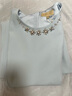 PORTS寶姿春季新品女裝收腰顯瘦溫柔風(fēng)連衣裙ALP8D404HWQ020 天藍色 XS (2) 曬單實拍圖