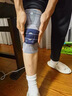薇歐漫德國運動護膝男專業(yè)籃球防撞護具保護膝蓋髕骨半月板跑步羽毛球女 銀鈦灰 防滑款/單只裝 S 【適合70-100斤】 曬單實拍圖