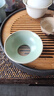 貝凈潔茶漏茶濾創(chuàng)意陶瓷過濾網(wǎng)茶葉茶隔過濾器功夫茶具配件白瓷泡茶漏斗 汝窯過濾面+5份網(wǎng)布 曬單實拍圖