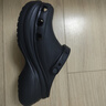 crocs卡駱馳檀健次同款小鯨魚洞洞鞋|206302 黑色-001 36/37(230mm) 曬單實(shí)拍圖
