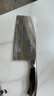 十八子作復(fù)合鋼刀具家用菜刀典雅切片刀SL1608-B【精美禮盒裝】 曬單實拍圖
