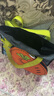 TRENDY2025新品原創(chuàng  )蘿卜包托特包女運動(dòng)羽毛球網(wǎng)球拍包可愛(ài)單肩包 藍橙色 曬單實(shí)拍圖