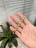 七可黃金蓮花手鏈女999足金和田玉手串輕奢高級感生日禮物送女友老婆 足金蓮花手鏈 曬單實(shí)拍圖