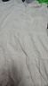 太平鳥女裝短款初戀小白裙夏圓領(lǐng)短袖連衣裙小眾收腰裙子 米白 L 曬單實(shí)拍圖