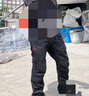 太平鳥男裝休閑褲純色錐形九分褲通勤簡(jiǎn)約男士 黑色4（錐形） L(32)  曬單實(shí)拍圖