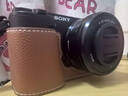索尼（SONY）ZV-E10L APS-C半畫微單 爆款 vlog直播4K視頻側翻式液晶屏zv-e10 ZV-E10L黑色套機【64G卡+皮套+888】 曬單實拍圖