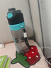 oktp噴霧水杯兒童初中學(xué)生上學(xué)專用運(yùn)動水壺夏季帶刻度吸管會噴水杯子 曬單實(shí)拍圖
