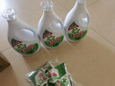 碧浪除菌洗衣液自然清香3kg*3瓶+草本清香200g*5袋實惠大容量 曬單實拍圖