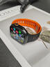表帶哥適用蘋(píng)果手表表帶apple watch s10/9/8/7/6/11/se/Ultra2/1/3/運動(dòng)硅膠iwatch磁吸夏季透氣黑橙 曬單實(shí)拍圖